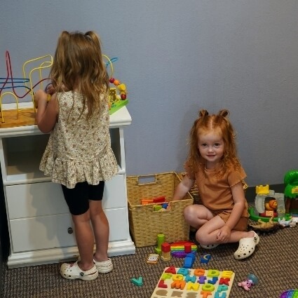 kids in our playing area