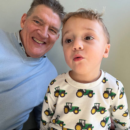 dr rick with young patient