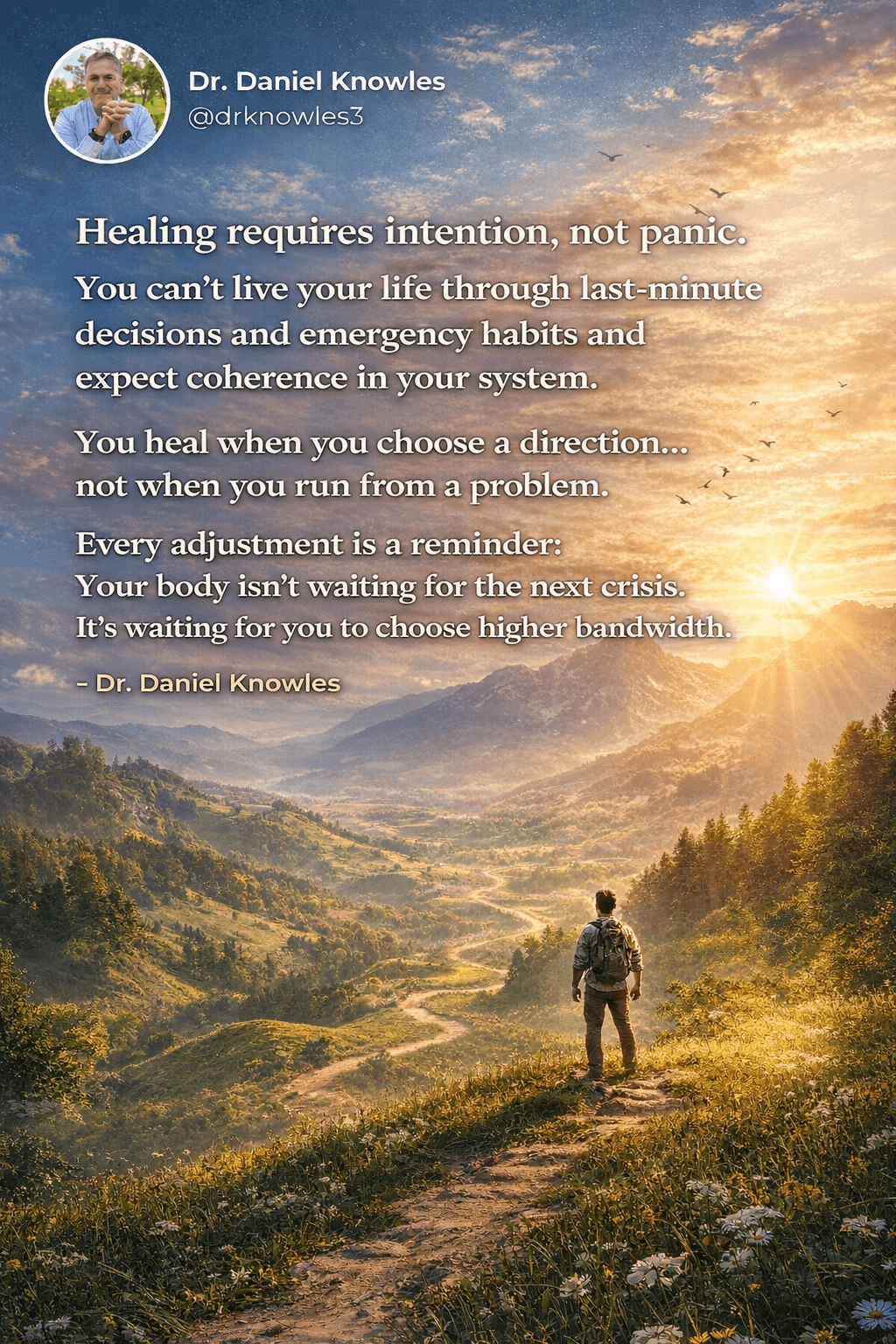 Healing through intention and direction