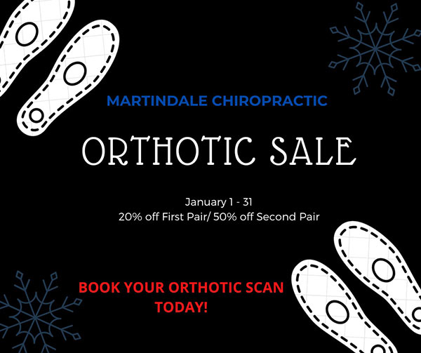 orthotic sale flyer