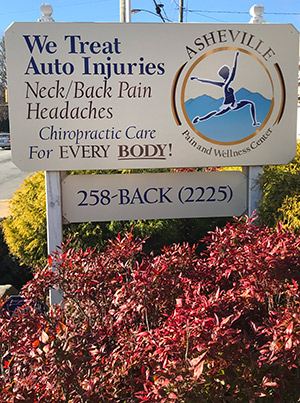 Asheville Pain and Wellness Center Sign