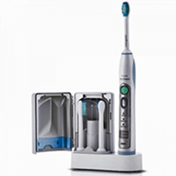 We recommend the Sonicare™ toothbrush system for the very best in tooth and gum care.