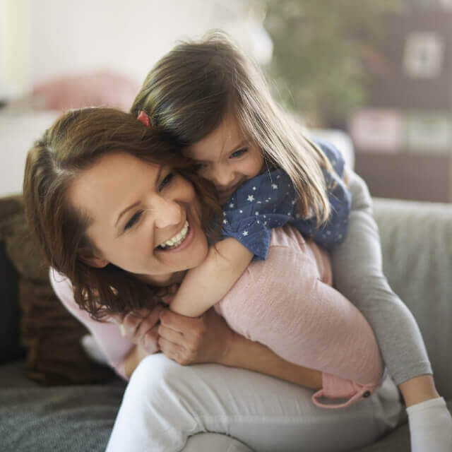 mother and daughter