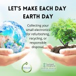 Earth day electronics drive