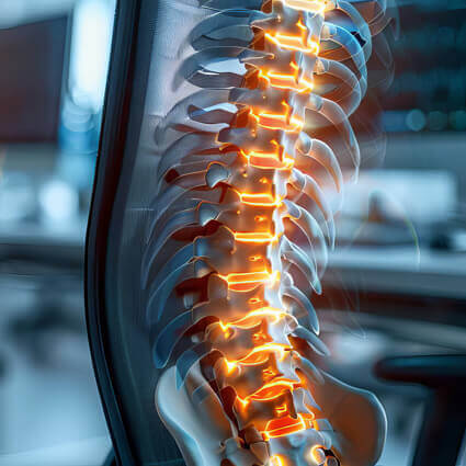 xray view of spine