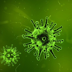 illustration of a virus