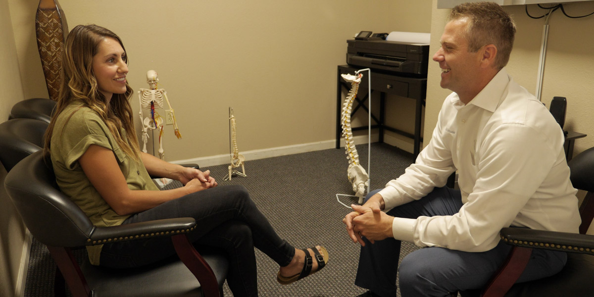 Chiropractic consultation