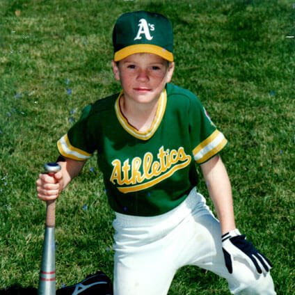 Matt in Little League
