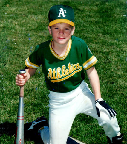 Matt in Little League