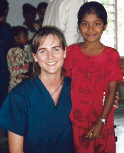 Dr. Corissa Audren, Medicine Hat Chirorpactor, in Fiji