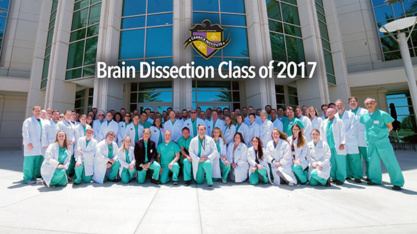 Brain Dissection Class of 2017