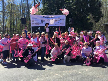 Survivors being celebrated at the BCSN Walk 2015