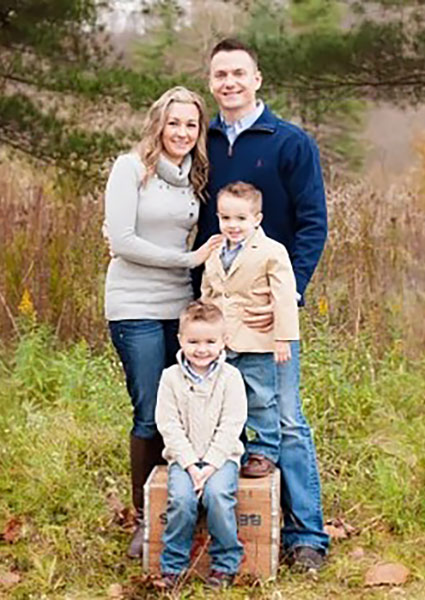 Dr. Stephen Arbuckle and family