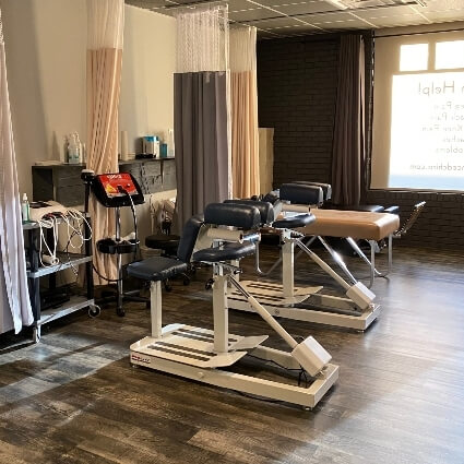our treatment area