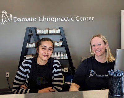 Staff at front desk