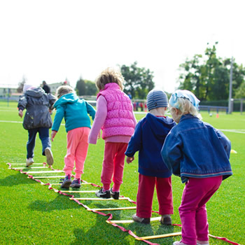 Children playing in the park