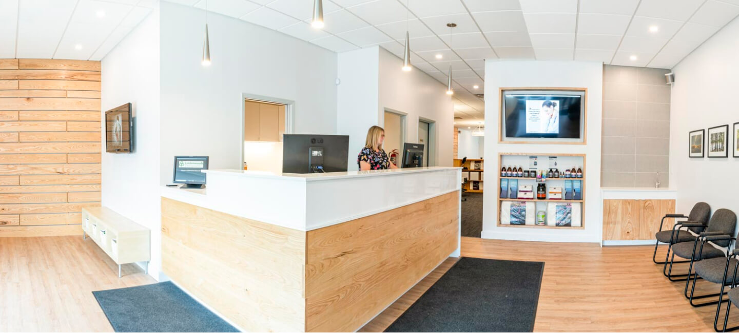 Reception area