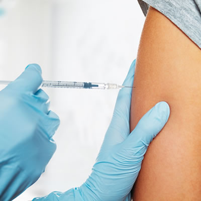 injection on shoulder