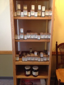 Standard Process products. If we do not have in stock we order on a weekly basis.