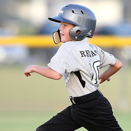 young baseball player