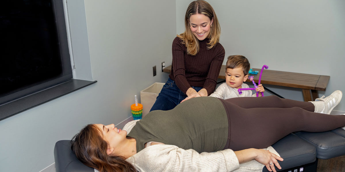 McCann Chiropractic doctor adjusting patient