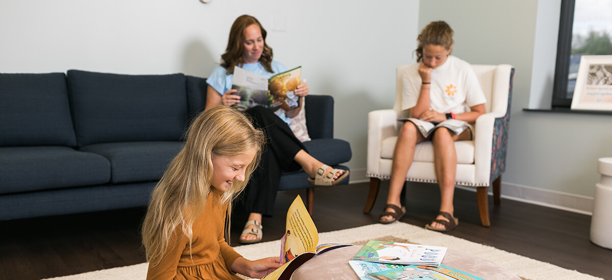 McCann Chiropractic patients in our waiting area