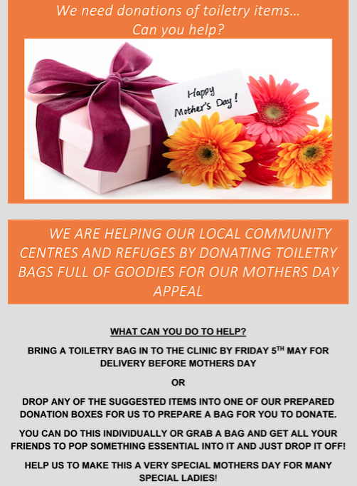 Mother's day appeal