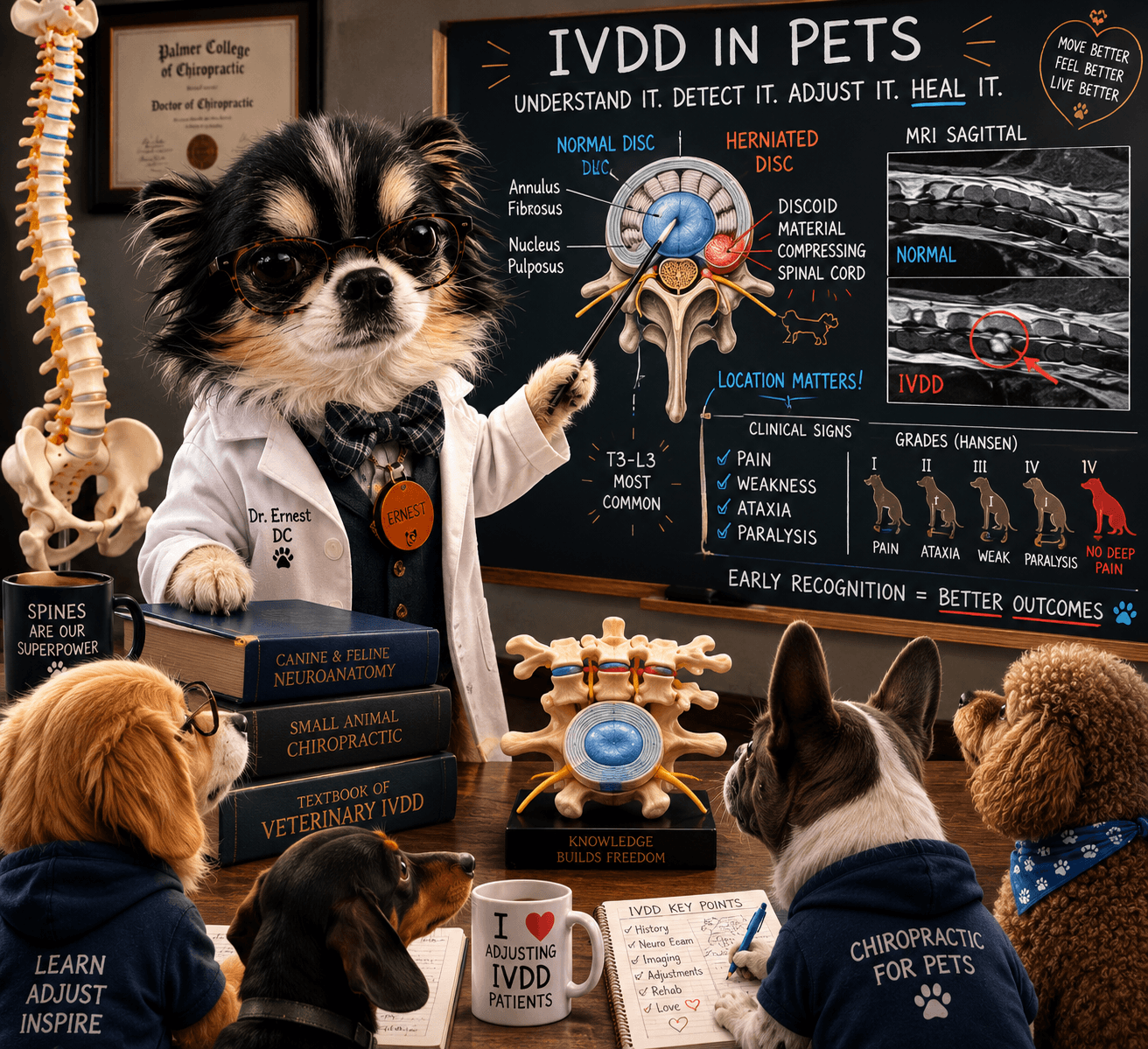 What is IVDD with Professor Ernest, DC