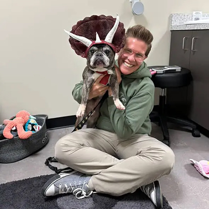 Dr.-Paige-with-a-frenchie-Pete