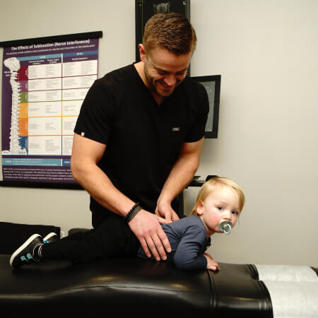 Mankato pediatric patient treated with Chiropractic Care