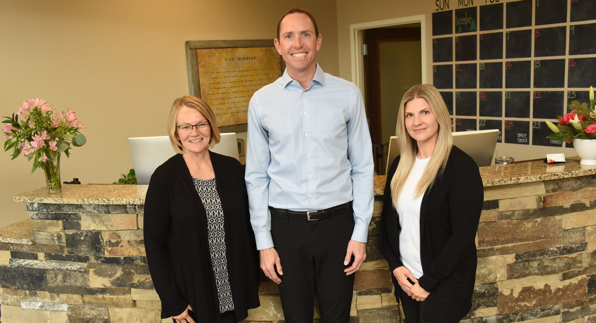 The Dawson Chiropractic chiropractic team