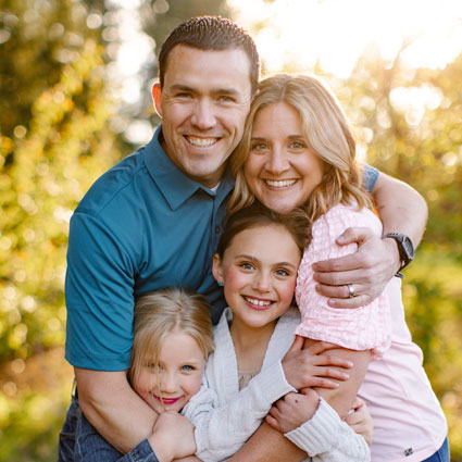 Drs. Marley and Heather with their children