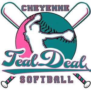 Cheyenne Teal Deal Softball logo