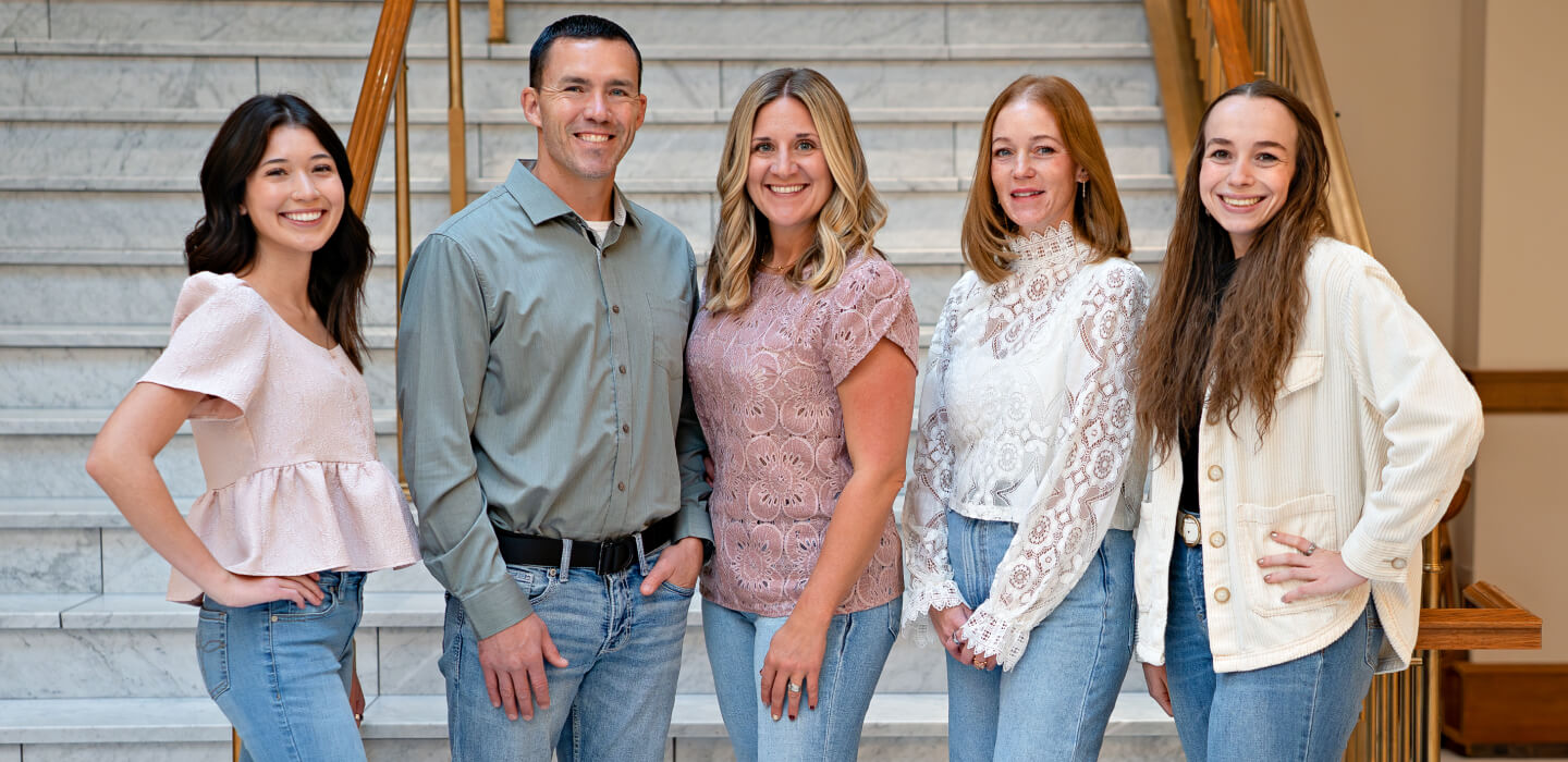 Our Livin' Well Family Chiropractic doctors smiling together