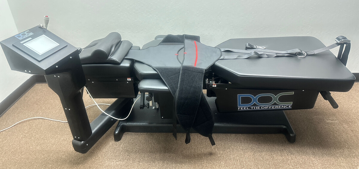 spinal decompression table