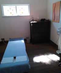 Treatment room at Longevity Chiropractic Armadale