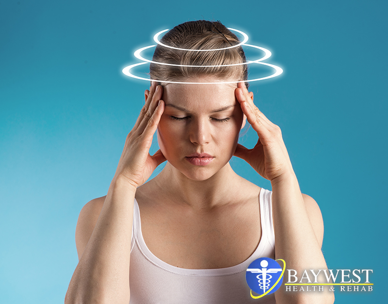 Dizziness, head and neck pain