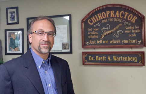 Medford chiropractor, Dr. Wartenberg