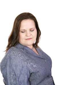 Low Thyroid Woman with thyroid problems