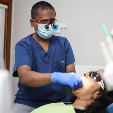 Strathfield patient dental checkup