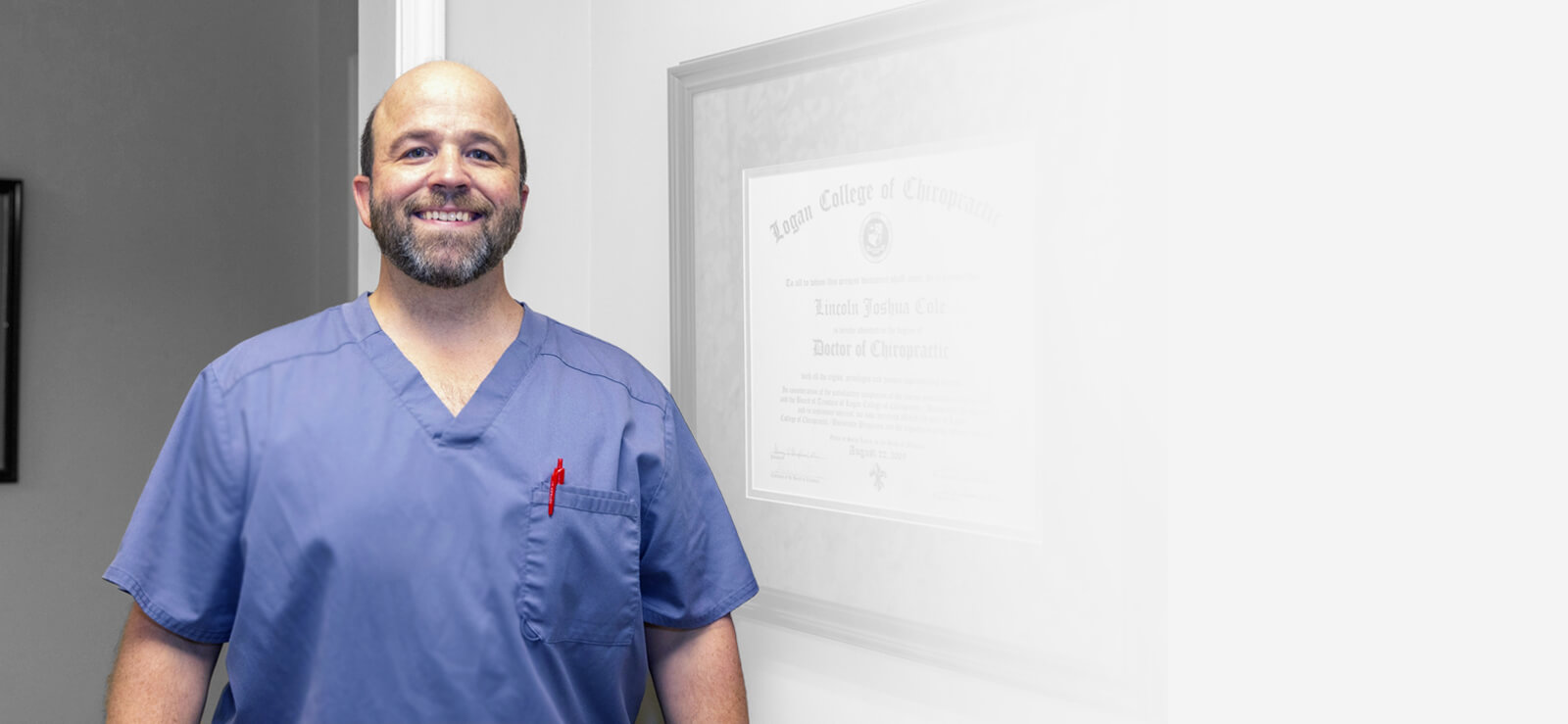 East Memphis Chiropractor Dr. Josh smiling