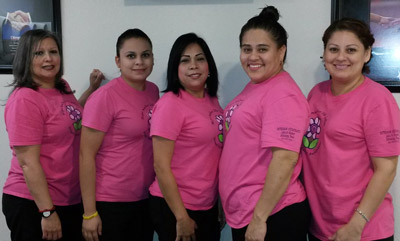 Edinburg chiropractic office staff