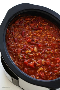 Slow cooker chili