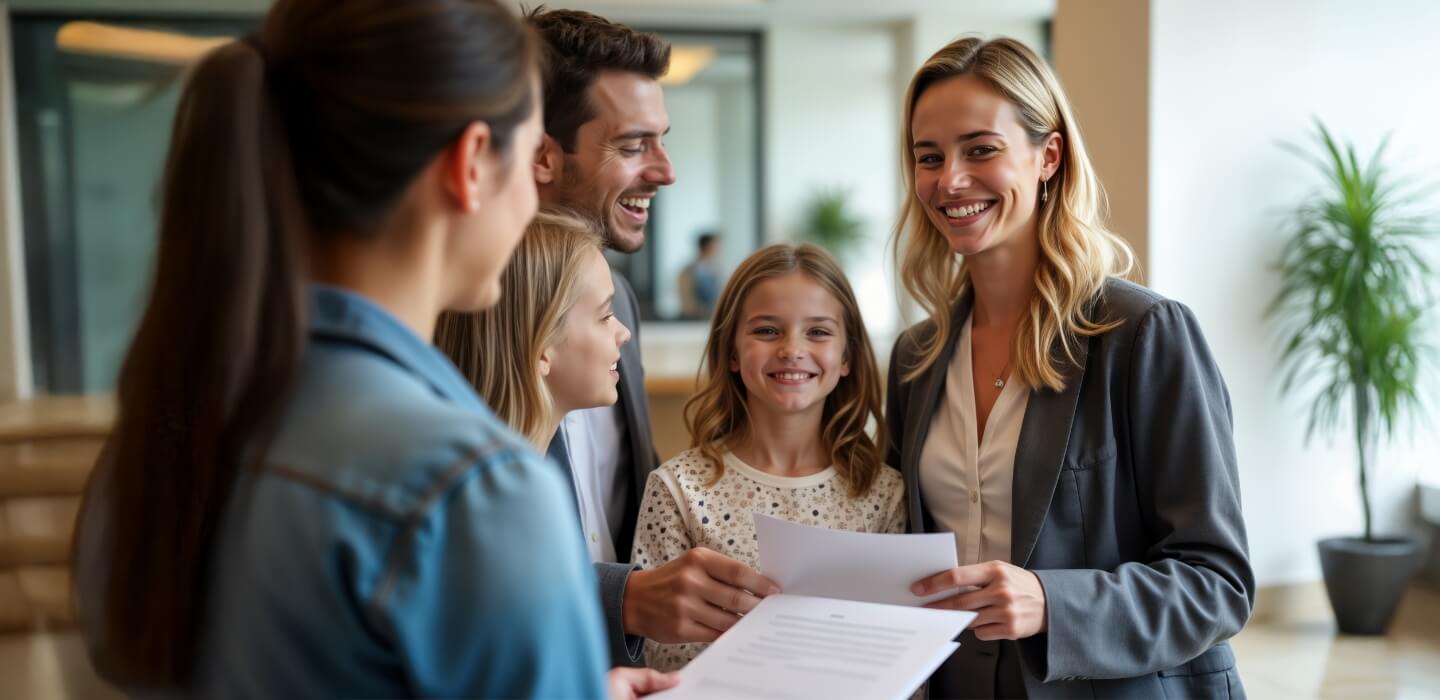 whole family signing up