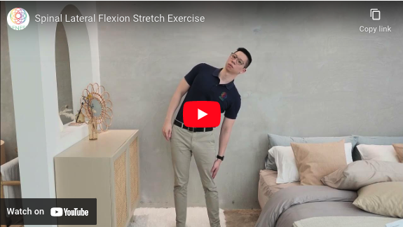SPINAL LATERAL FLEXION STRETCH EXERCISE