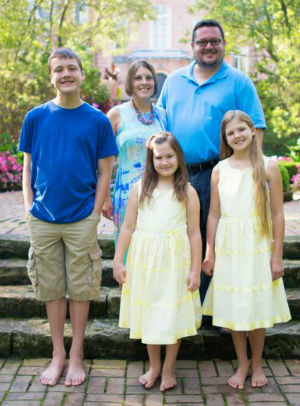 Portage Lakes Chiropractor Dr. Andrew Pamer and family