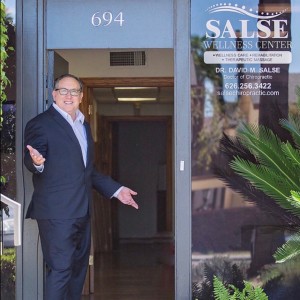 Dr. Salse welcoming you at the door