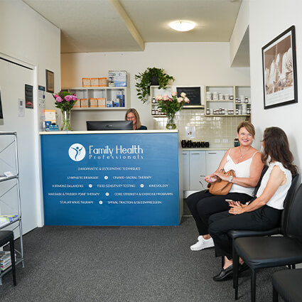 people in waiting room