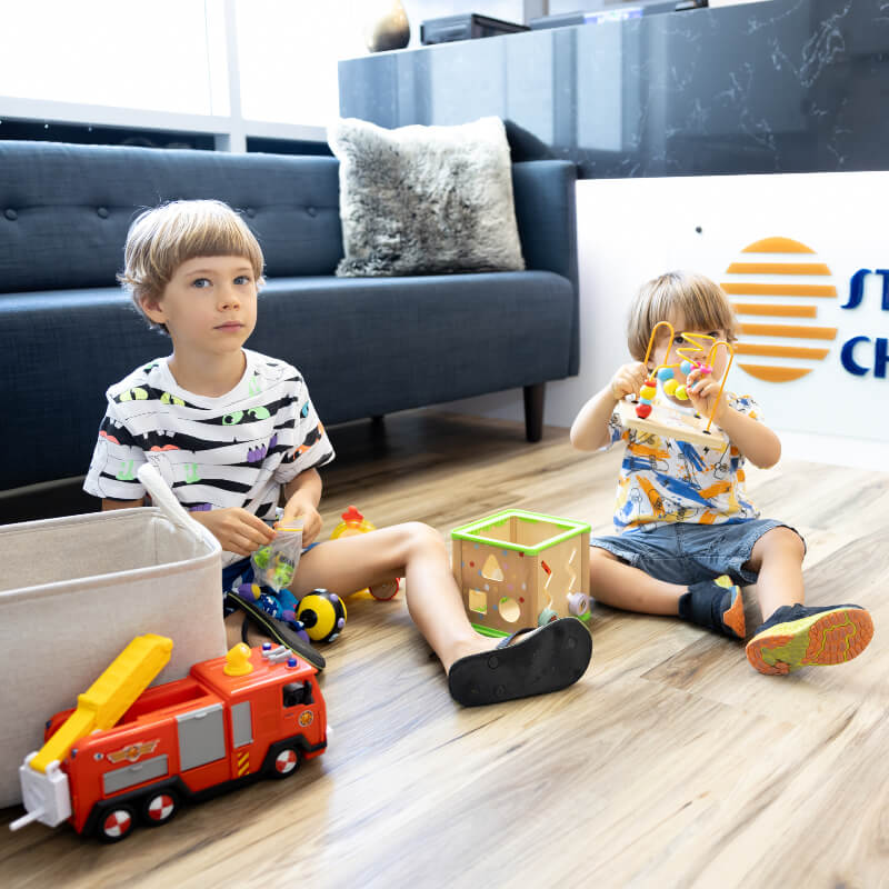 kids in our waiting area