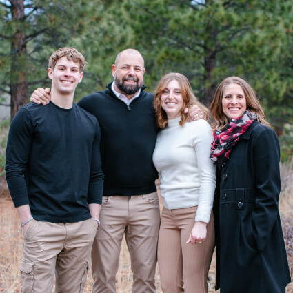 Affinity Chiropractic's Dr Miller and family